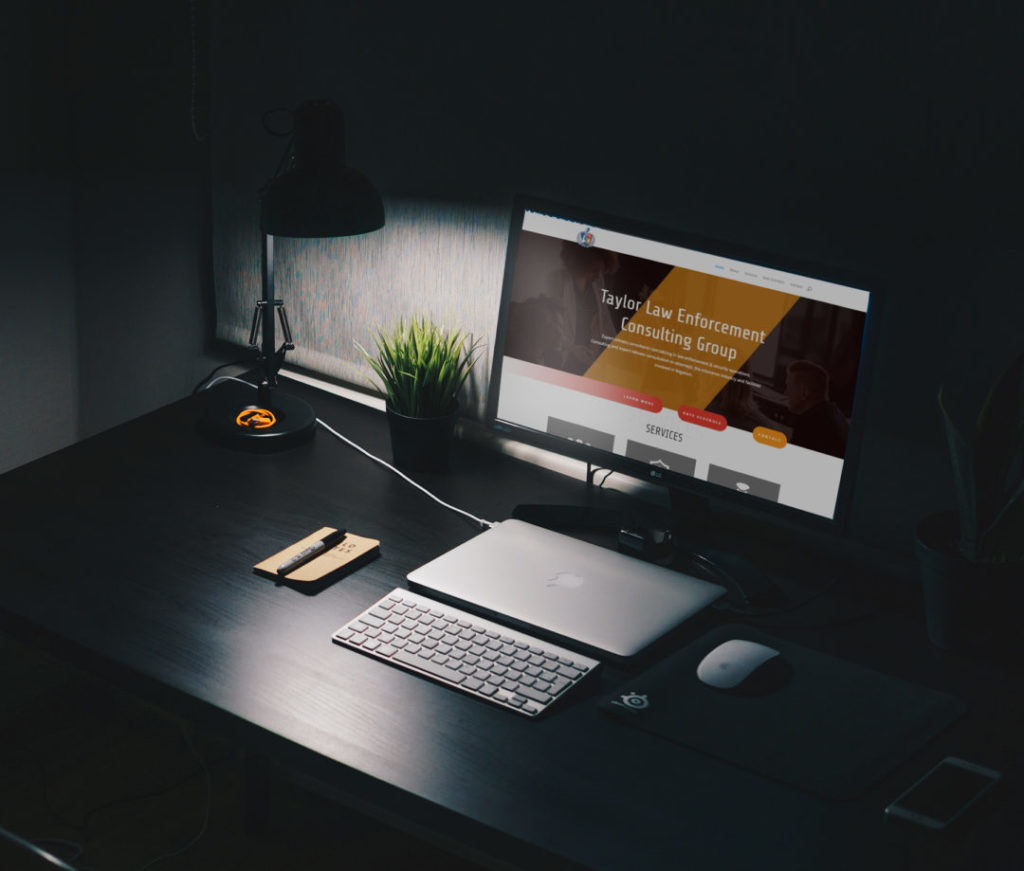 Taylor Consulting Group website built by Buzzy Branding