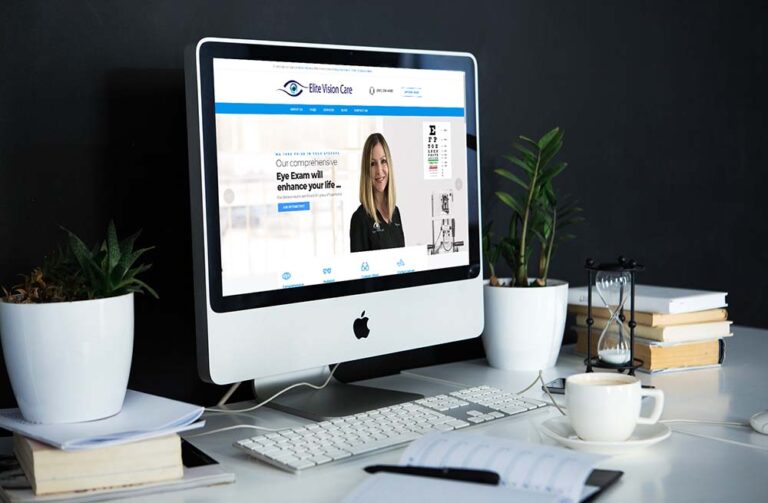 Elite Vision Care — built by Buzzy Branding